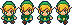 Link-style walk cycle
